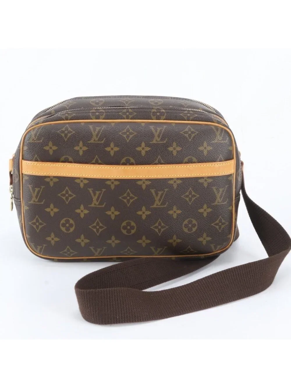Louis Vuitton Monogram Lipo Ta PM Leather Shoulder Bag Crossbody Messenger